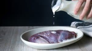 Soak Deer Meat In Salt Water