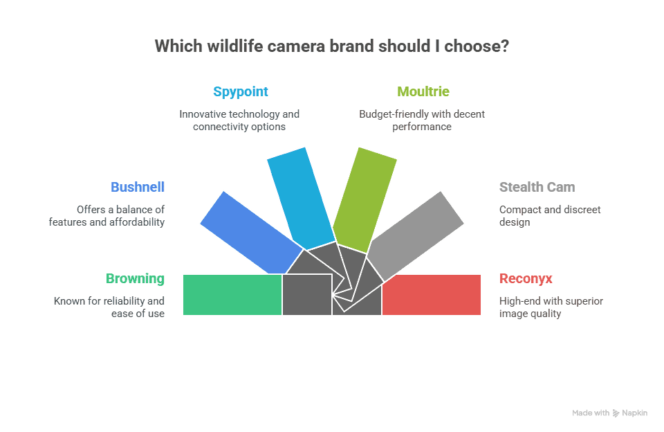 Top Wildlife Camera Brands to Consider - visual selection